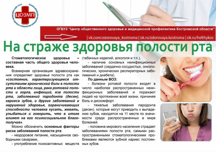 На страже здоровья полости рта